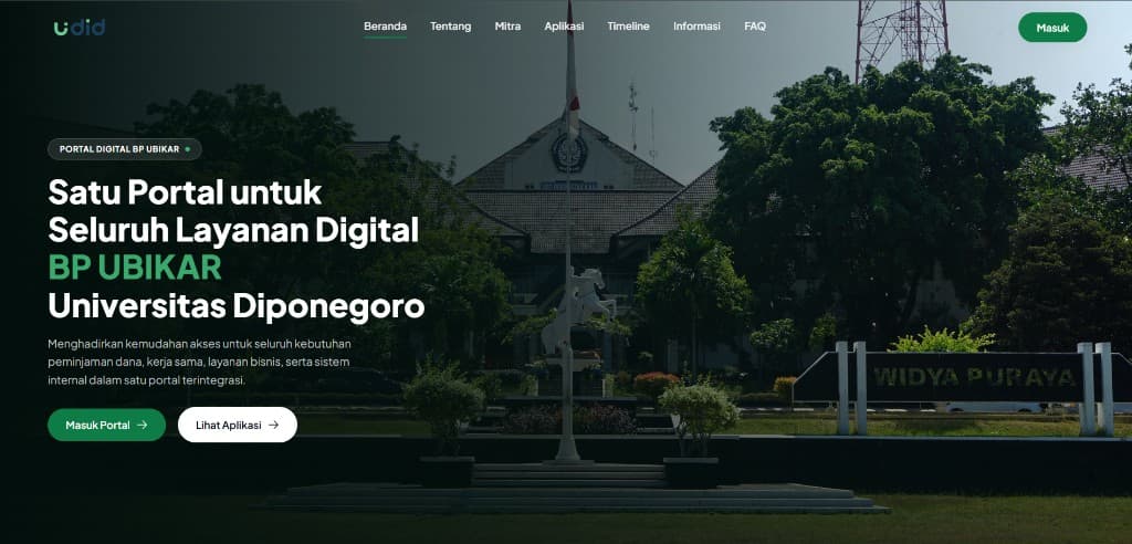Portal digital BP UBIKAR Universitas Diponegoro